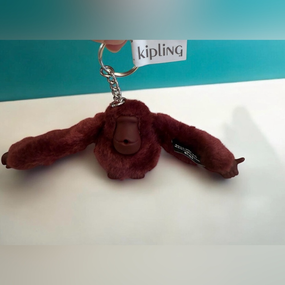 Kipling Medium Gorilla Monkey Keychain